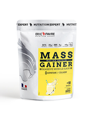 Mass Gainer Native Protein saveur Vanille 1kg
